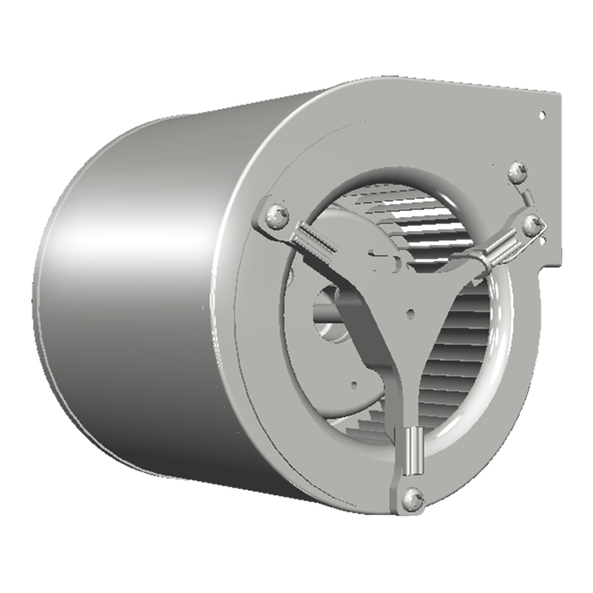 ventilateur radial AC double inlet centrifuge boîtier en plastique 